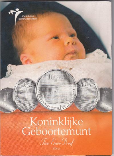 Beschrijving: 10 Euro AMALIA ORIGIN.PACKACE